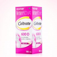 钙尔奇 碳酸钙D3片 600mg*100片