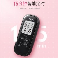 欧姆龙（OMRON） 按摩仪HV-F021 理疗仪家用 低频按摩仪腰部便携按摩器 钢琴黑