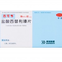 西可韦 盐酸西替利嗪片10mg*12片 治疗过敏性鼻炎