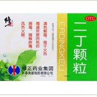修正 二丁颗粒20gx10袋  清热解毒风热火眼咽喉肿痛下火药茶冲剂