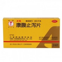 日本  大幸制药  康腹止泻片 0.24gx24片  1盒 治疗腹痛腹泻 消化不良
